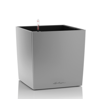 Lechuza Cube Premium stříbrný