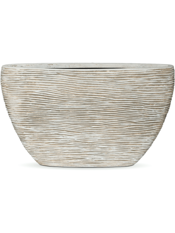 Květináč Capi nature oval béžový 35x14x59 cm
