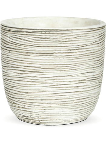 Květináč Capi nature egg bílý (sada 2ks) ⌀ 15 cm